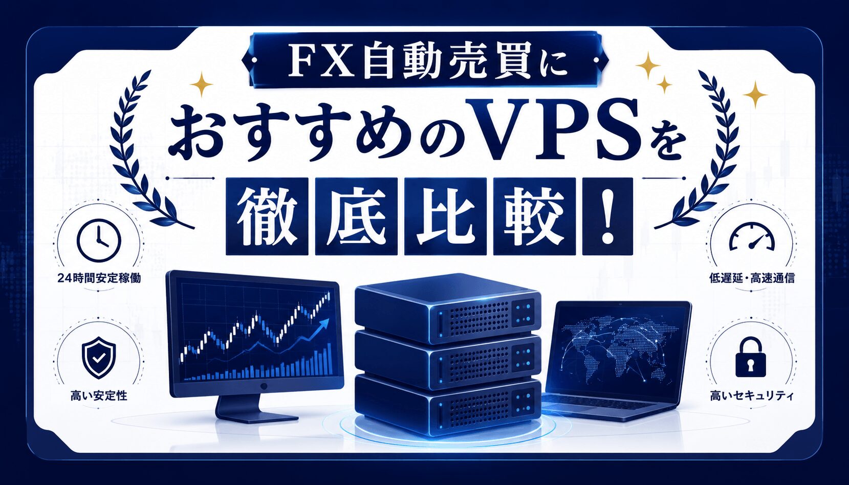 FX自動売買におすすめのVPSを徹底比較！選び方や推奨スペックも解説
