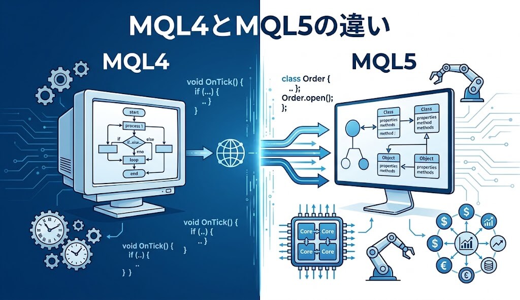 MQL4とMQL5の違い