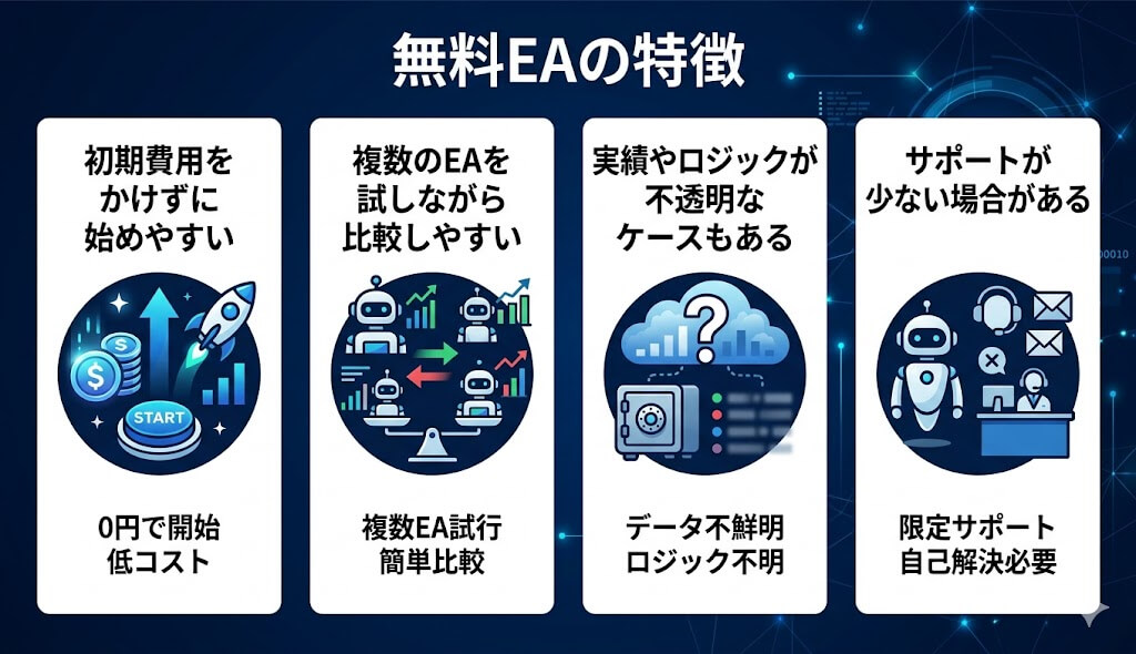 無料EAの特徴