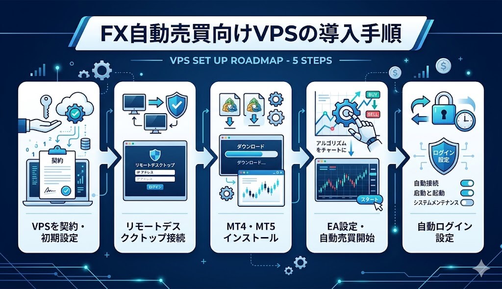 FX自動売買向けVPSの導入手順
