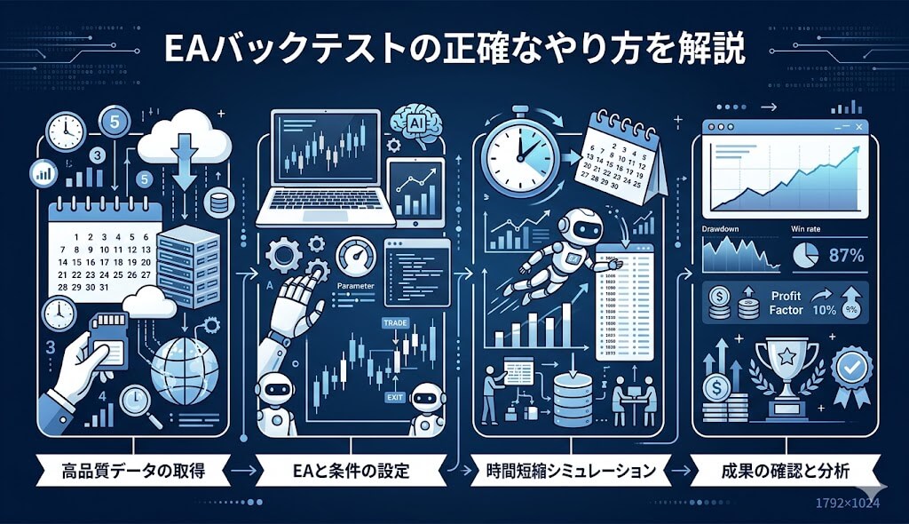 EAバックテストの正確なやり方を解説