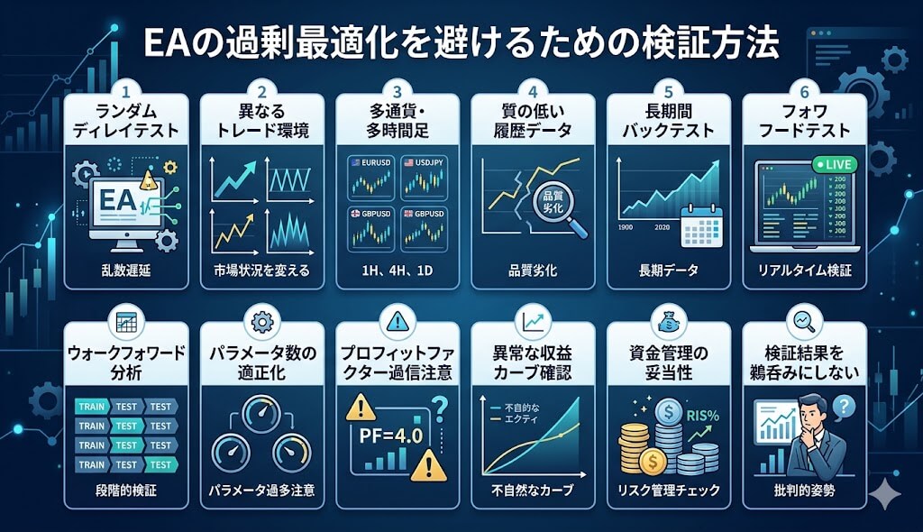 EAの過剰最適化を避けるための検証方法